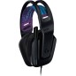 Logitech G G335 Wired Gaming Headset Kablet Høretelefoner Sort