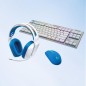 Logitech G G335 Wired Gaming Headset Kablet Høretelefoner Blå Hvid