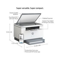 Køb HP LaserJet MFP M234dw Laser – Effektiv, hurtig og pålidelig printing til dit kontor!