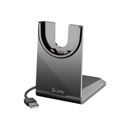 Poly Voyager Focus 2 UC Trådløs Headset - Oplev Uovertruffen Lydkvalitet i Sort!