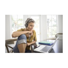 Poly Voyager Focus 2 UC Trådløs Kabling Headset Sort