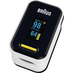 Braun YK-81CEU Puls-oximeter Sort Hvid