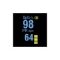 Braun YK-81CEU Puls-oximeter Sort Hvid