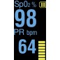 Braun YK-81CEU Puls-oximeter Sort Hvid