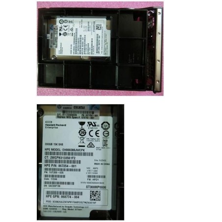 HPE HD 300GB 12G 15K LFF SAS ENT (870793-001) - Ydelse og Pålidelighed
