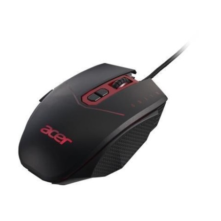 Acer Nitro Mouse (NMW120) - Optisk Kabling i Sort/Rød | Hurtig Præcision og Komfortabel Gamingoplevelse!