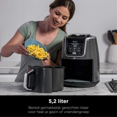 Køb Ninja AF160EU Airfryer 1750W Grå - Hurtig, Sund og Lækkert Frituremad!