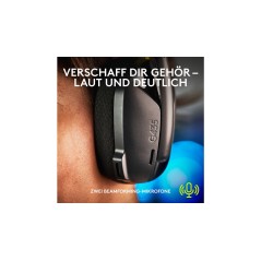 Logitech Lightspeed G435 Trådløs Headset - Sort | Ultimativ Lyd og Komfort til Gamere