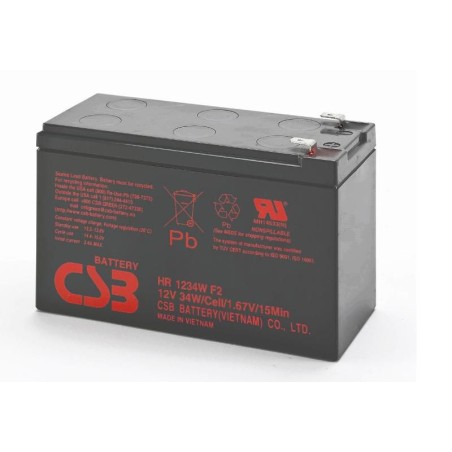 PowerWalker HR 1234W Battery 12V9Ah – Effektiv & Pålidelig Strømforsyning | Varenummer: 91010032