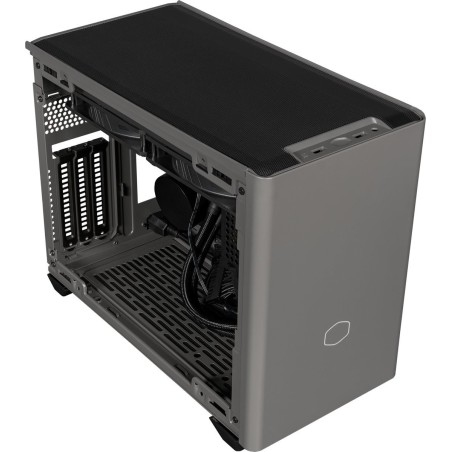 Køb Cooler Master MasterBox NR200P MAX Tårn - Mini ITX med 850W Strømforsyning i Sort/Gry, Perfekt til Gamer!