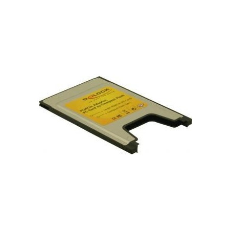 Delock PCMCIA CF Reader Type 1 (91051) - Hurtig og Pålidelig Kortlæser til Dit PCMCIA Slot