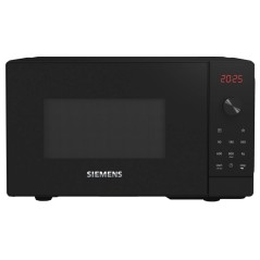 Siemens iQ300 FF023LMB2 Mikrobølgeovn - Elegant Sort/rustfrit stål med Superior Funktionalitet & Hurtig Tilberedning