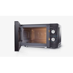 Sharp YC-MS01E-B Mikrobølgeovn 20 L 800 W - Elegant Sort Design, Hurtig Madlavning!