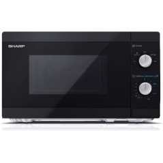 Sharp YC-MS01E-B Mikrobølgeovn 20 L 800 W - Elegant Sort Design, Hurtig Madlavning!
