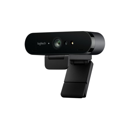 Logitech Webcam BRIO Ultra HD 960-001106 - Krystalklar 4K Opløsning og Avanceret Streaming