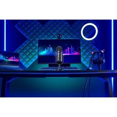 Razer Seiren V2 Pro Mikrofon i Sort - Professionel Lydkvalitet til Streaming og Optagelse
