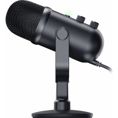 Razer Seiren V2 Pro Mikrofon i Sort - Professionel Lydkvalitet til Streaming og Optagelse