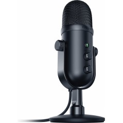 Razer Seiren V2 Pro Mikrofon i Sort - Professionel Lydkvalitet til Streaming og Optagelse