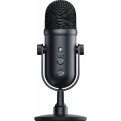 Razer Seiren V2 Pro Mikrofon i Sort - Professionel Lydkvalitet til Streaming og Optagelse