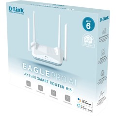 D-Link R15 Trådløs Router - Hurtig og Stabil Internetforbindelse til Dit Hjem - Varenummer: 0790069459573