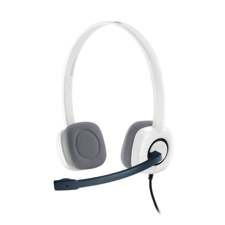 Logitech Stereo Headset H150 Coconut - Høj lydkvalitet og komfort | 981-000350