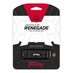 Kingston FURY SSD Renegade 2TB M.2 PCIe 4.0 NVMe - Lynhurtig Ydeevne til Gaming og Kreativitet