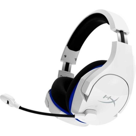 HyperX Cloud Stinger Core Trådløs Høretelefoner Blå Hvid