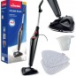Vileda 168917 Steam Plus 3.0 Damprenser med 2x Microfibre Pads