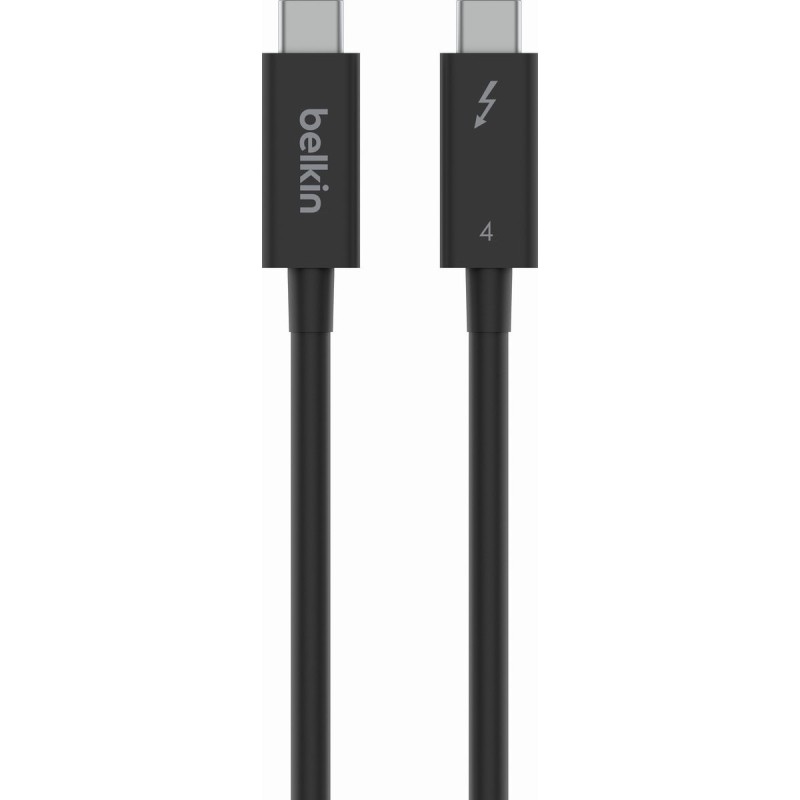 Belkin CONNECT Thunderbolt kabel 2m Sort Belkin CONNECT Thunderbolt kabel 2m Sort