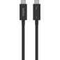 Belkin CONNECT Thunderbolt kabel 2m Sort Belkin CONNECT Thunderbolt kabel 2m Sort