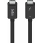 Belkin CONNECT Thunderbolt kabel 2m Sort Belkin CONNECT Thunderbolt kabel 2m Sort
