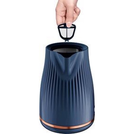 Tefal LOFT Kedel 1,7 L Blå med kobber