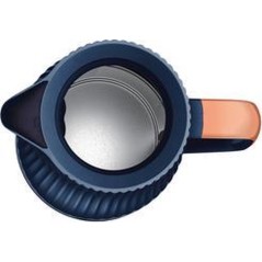 Tefal LOFT Kedel 1,7 L Blå med Kobber - Elegant Design & Optimal Funktionalitet!