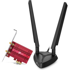 TP-Link Archer TXE75E Netværksadapter - Hurtig, Stabil og Effektiv PCI Express x1 Adapter - Varenr. 4897098687383
