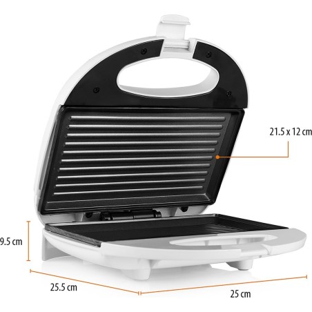 Tristar SA-3050 Sandwichtoaster - Lav Lækre Sandwiches Hurtigt & Nem - Varenr: 8713016030504