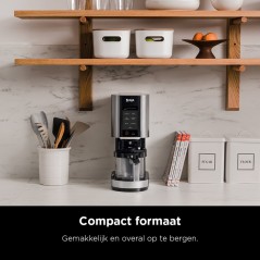 Ninja Creami Sorbetblender 473ml - Sort/Sølv | Lav lækre, hjemmelavede sorbeter!