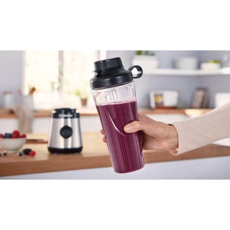 Bosch Serie | 2 VitaPower MMB2111M Blender i Rustfrit Stål - Kraftfuld og Elegant til Dit Køkken!
