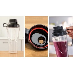 Bosch Serie | 2 VitaPower MMB2111M Blender i Rustfrit Stål - Kraftfuld og Elegant til Dit Køkken!