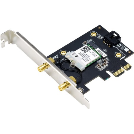 ASUS PCE-AX1800 Netværksadapter - Hurtig 1775Mbps PCI Express x1 til Ultimativ Trådløs Ydelse!