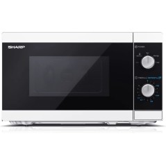 Sharp YC-MS01E-W Mikrobølgeovn - Elegant Hvid Design til Hurtig Madlavning og Optimal Bekvemmelighed