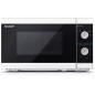 Sharp Mikrobølgeovn Fritstående 800W 20liter Hvid