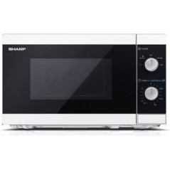 Sharp YC-MS01E-W Mikrobølgeovn - Elegant Hvid Design til Hurtig Madlavning og Optimal Bekvemmelighed
