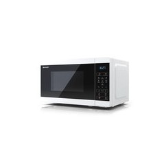 Sharp YC-MS02E-W Mikrobølgeovn - Effektiv, Elegant og Hvid Design til Dit Køkken!