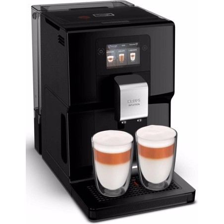 Krups Intuition Preference EA873 Automatisk Kaffemaskine - Sort | Perfekt Brygning Hjemme!