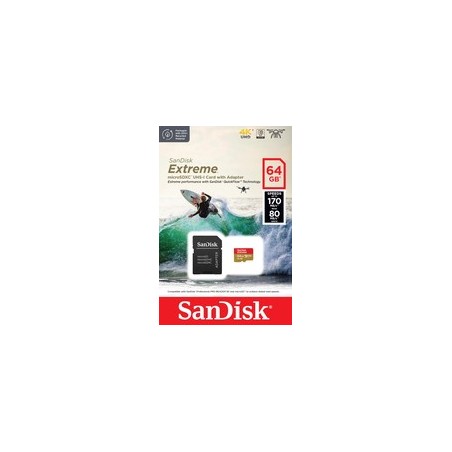 SanDisk Extreme microSDXC 64GB 170MB/s