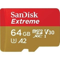 SanDisk Extreme microSDXC 64GB 170MB/s - Hurtig, Pålidelig og Ideel til Dine Enheder!