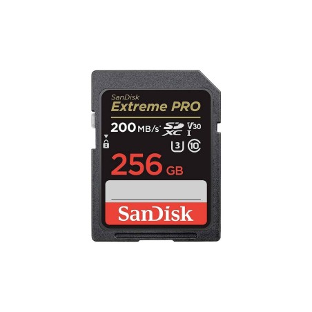 SanDisk Extreme Pro SDXC 256GB 200MB/s - Hurtig, Pålidelig & Ideel til Professionel Brug!