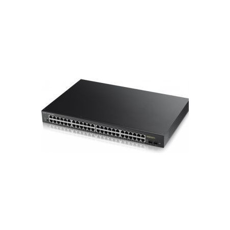 Zyxel GS1900-48 Switch - 48-porte Gigabit | Effektiv Netværksløsning til Optimering af Din IT Infrastruktur 