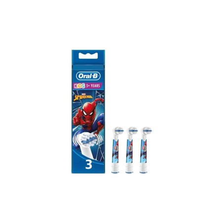 "Oral-B Ekstra Tandbørstehoved Spiderman - Effektiv Rengøring Til Børns Munde!"