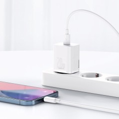 Baseus 20W Power Adapter - High-Efficiency Dual-Port Charger for Fast and Reliable Charging